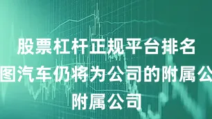 股票杠杆正规平台排名岚图汽车仍将为公司的附属公司