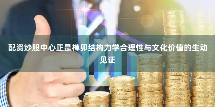 配资炒股中心正是榫卯结构力学合理性与文化价值的生动见证