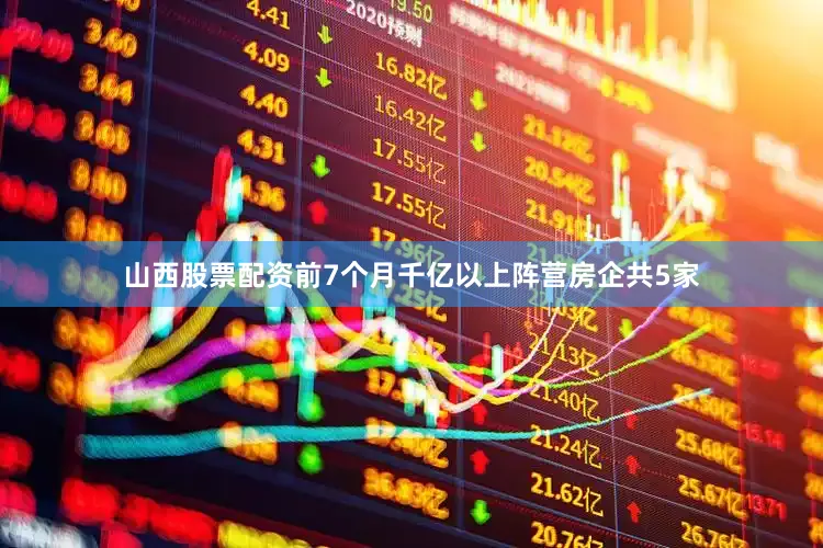 山西股票配资前7个月千亿以上阵营房企共5家